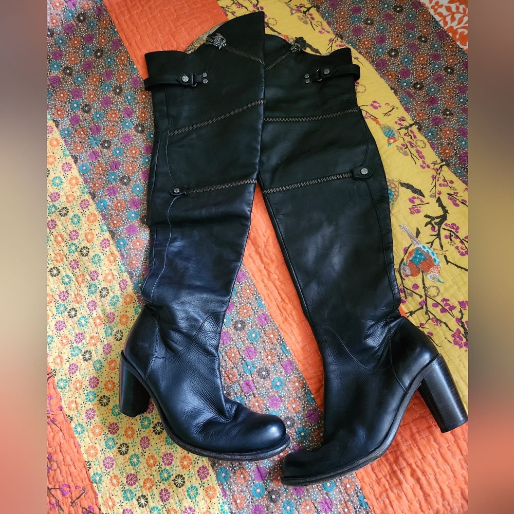 Mark Nason Thigh Hihj Boots Size 8.5